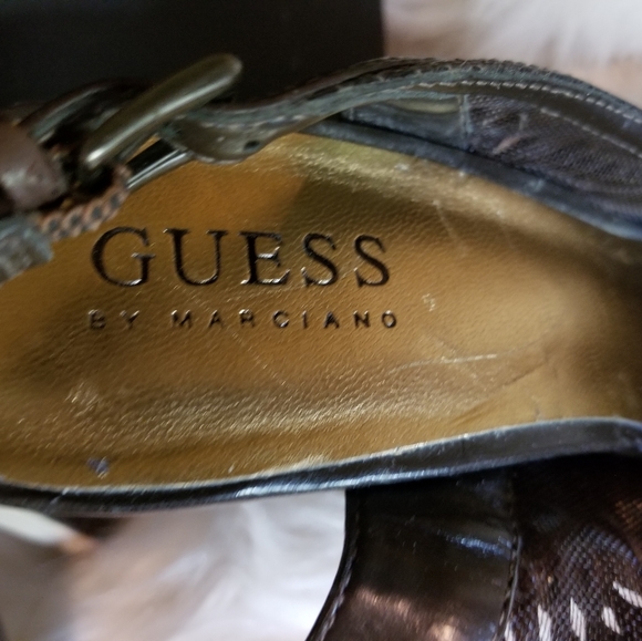 Guess brown open toe High Heel Shoes - Picture 3 of 7